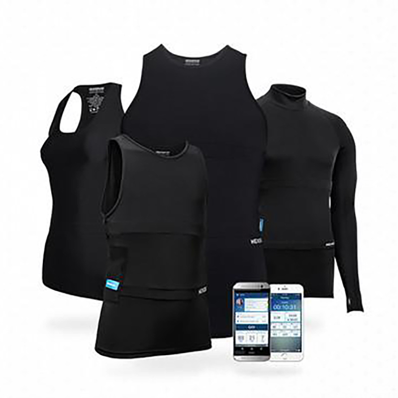 Tshirt connecté qui surveille sa santé vêtement biométrique — free download