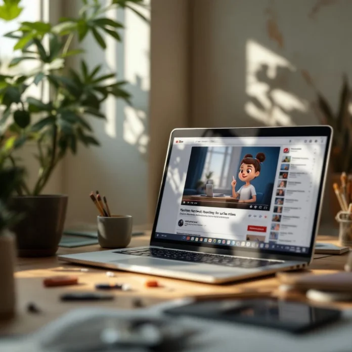 YouTube intelligence artificielle mineurs