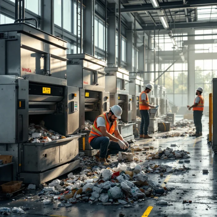 Veolia intelligence artificielle gestion déchets