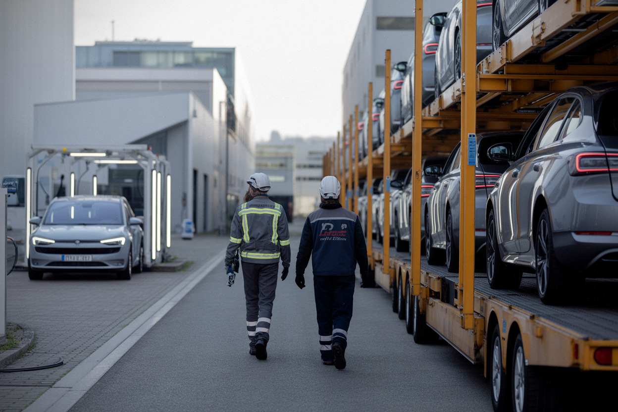 Site industriel automobile et logistique, reflet des arbitrages de production 2026