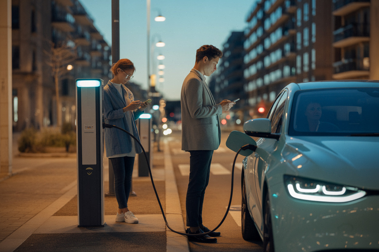 Recharge rapide en ville, automobilistes dépendants des bornes publiques