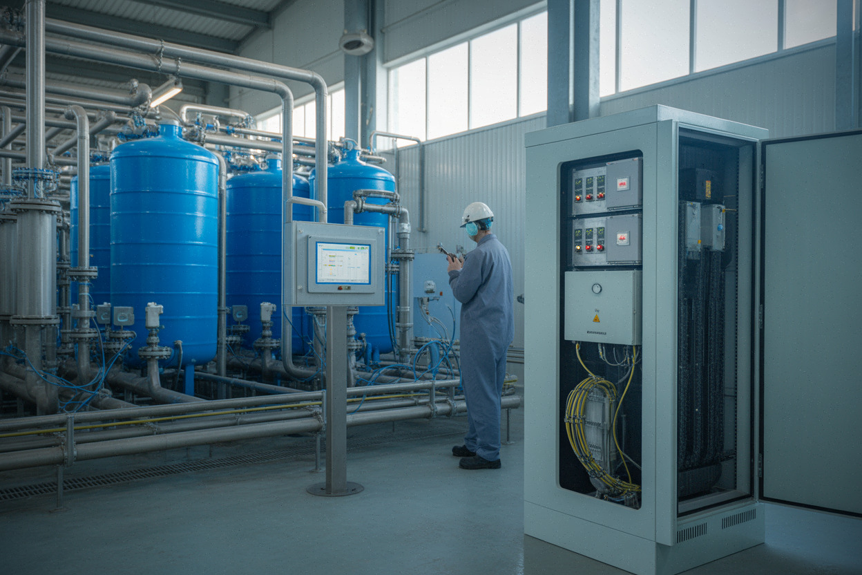 Traitement de l’eau et supervision énergétique d’une usine de boissons