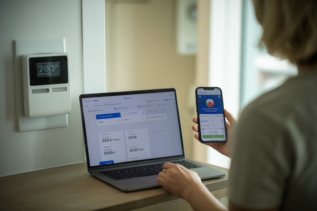 Comparaison d’offres d’électricité en ligne et suivi de consommation domestique