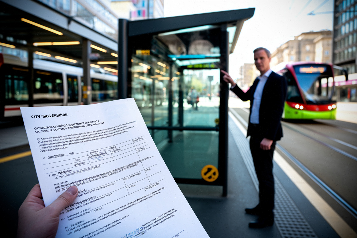 Contrat de concession et abribus, enjeux financiers pour la ville