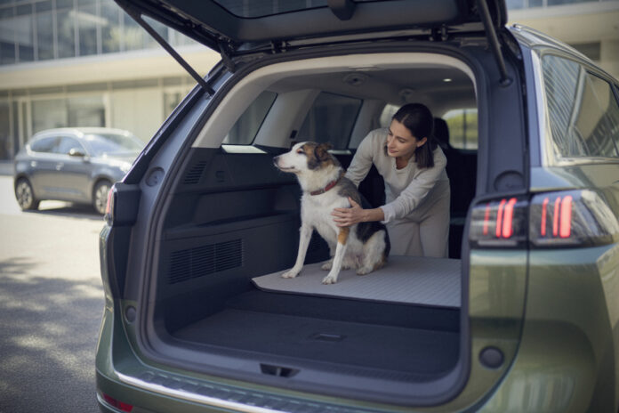 dca01db0c15d7efd Peugeot adapte le 5008 électrique aux propriétaires de chiens, avec accessoires et protections dédiés