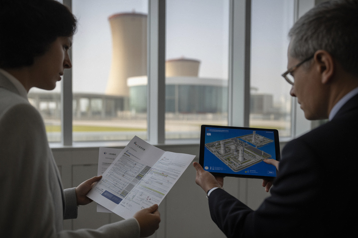 Approbation de projets nucléaires par les autorités chinoises en 2026