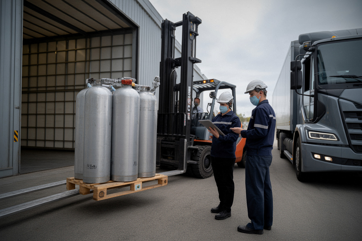 Logistique du combustible enrichi pour réacteurs à eau légère en Ontario