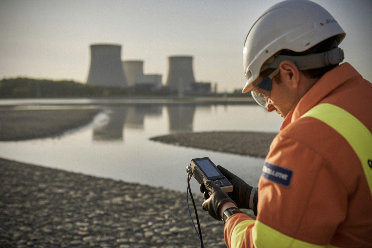 Baisse du débit d’un fleuve près d’une centrale nucléaire française