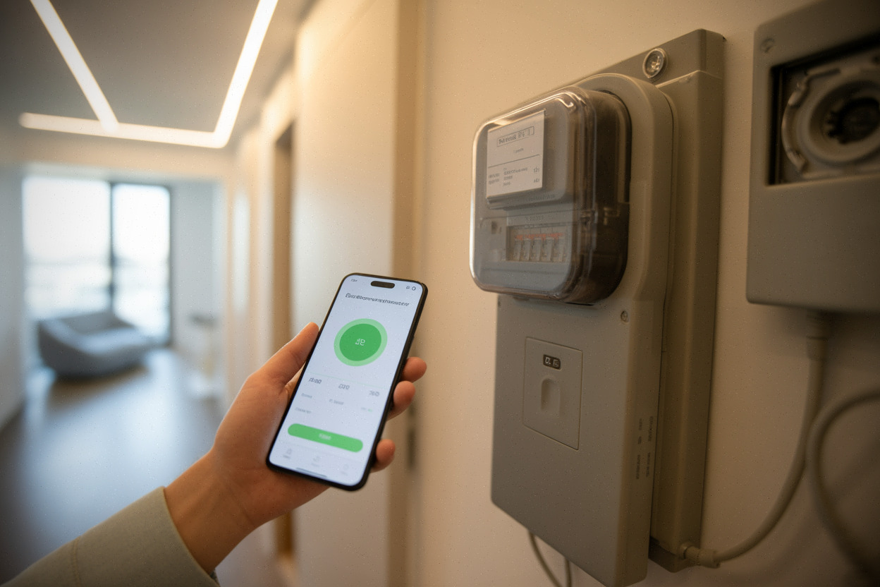 Compteur électrique et suivi conso sur smartphone, tarif réglementé août 2026